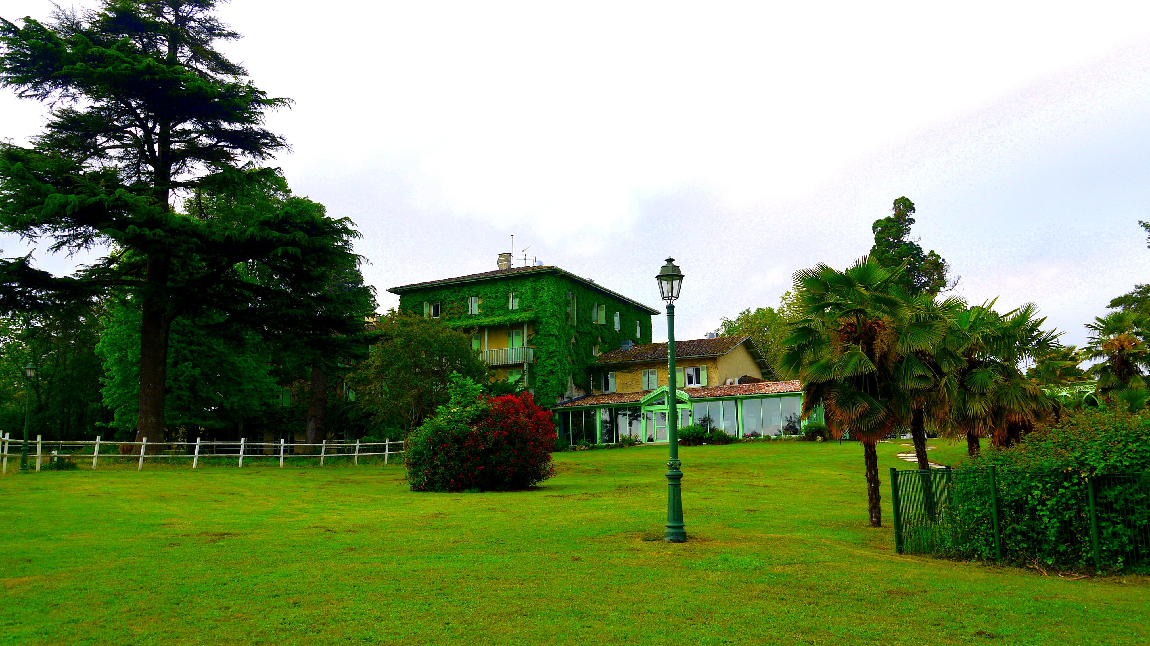 Logis Hotels- Hotel Et Restaurant Domaine De Fompeyre Bazas Exterior foto