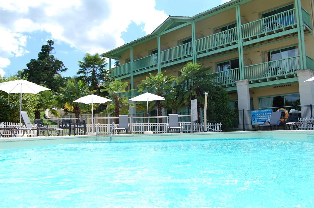 Logis Hotels- Hotel Et Restaurant Domaine De Fompeyre Bazas Exterior foto